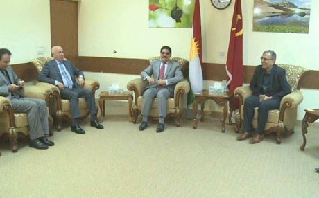 الحزب الديمقراطي الكوردستاني يجتمع مع الحزبين