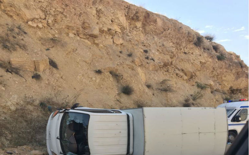 اصابات بحادث سير على طريق عمان