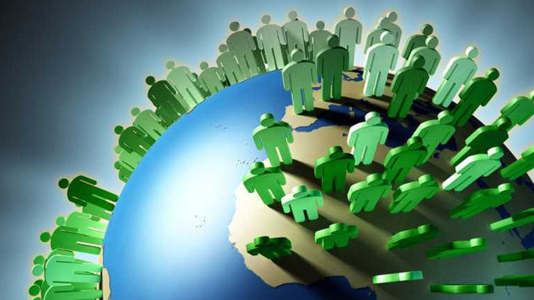 عدد سكان العالم يقترب من عتبة