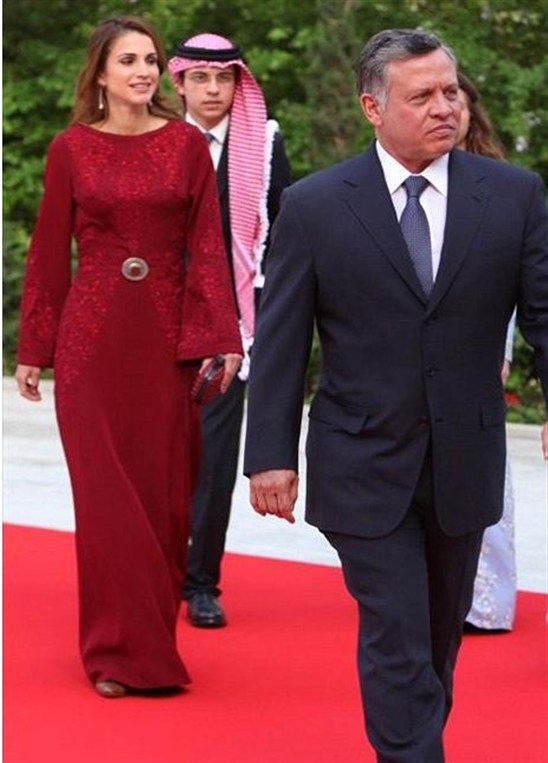 الملكة رانيا: رحم الله شهداء الأردن