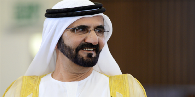 شاهد كيف احتفل محمد بن راشد