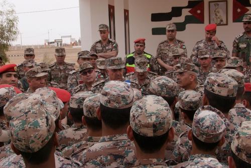 فريحات يزور قيادة لواء الحرس الملكي
