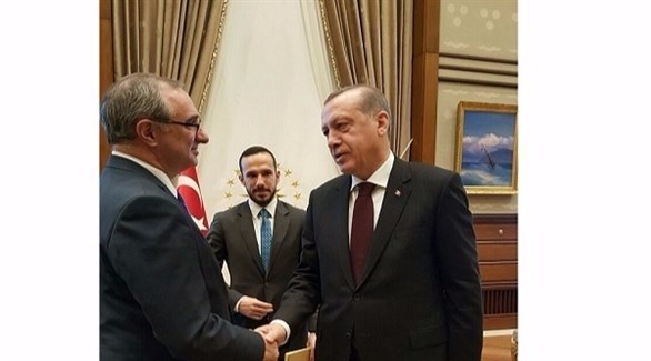 تركيا.. أردوغان يتسلم أوراق اعتماد السفير