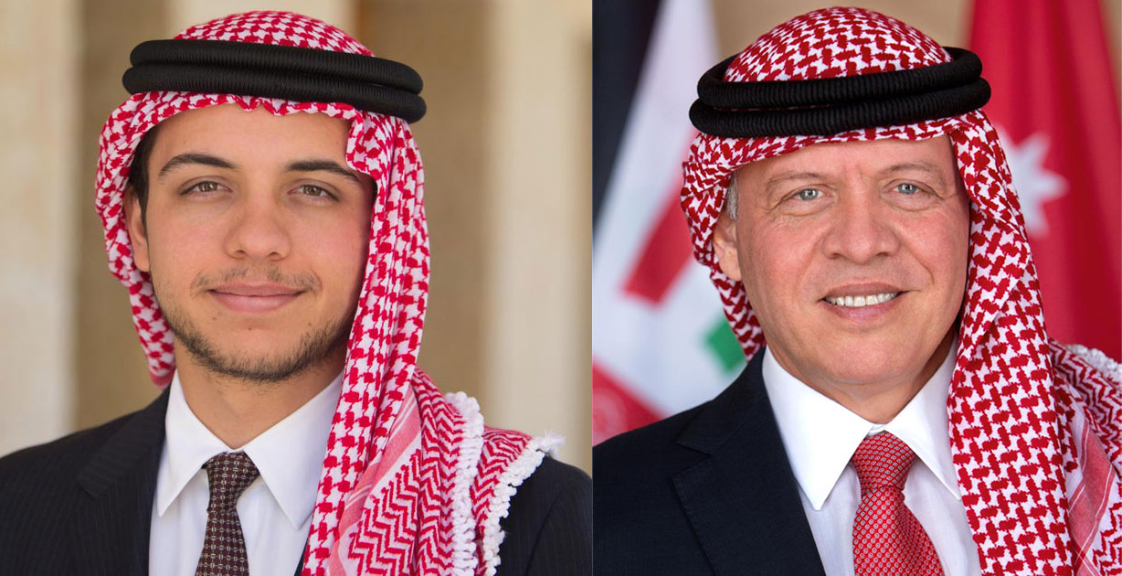 الملك وولي العهد يتلقيان برقيات من