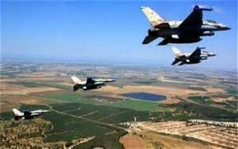 طيران حربي اسرائيلي مكثف فوق جنوب