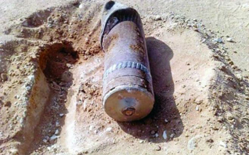 مادبا: العثور على 14 قذيفة قديمة