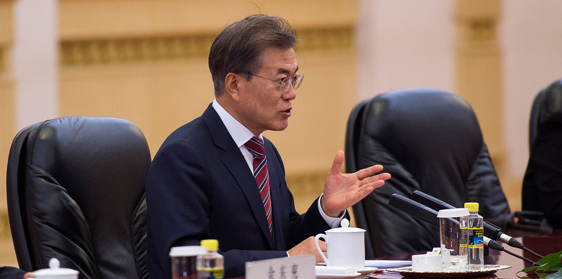 رئيس كوريا الجنوبية يلتقي “نساء المتعة”‎