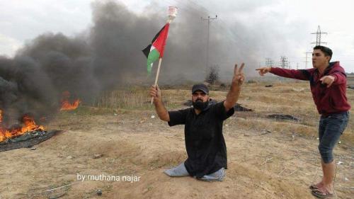 استشهاد شاب فلسطيني مبتور القدمين برصاص