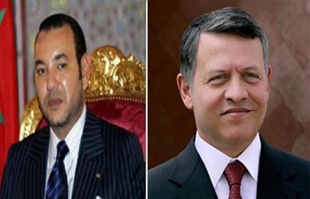 الملك يتلقى اتصالا هاتفيا من العاهل