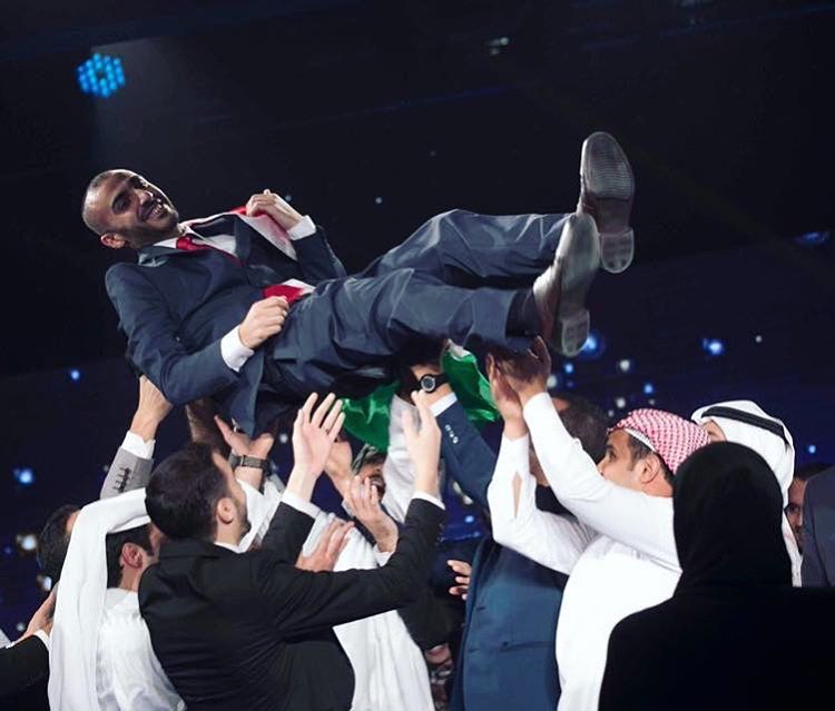 ولي العهد يفخر بفوز الباحث الأردني