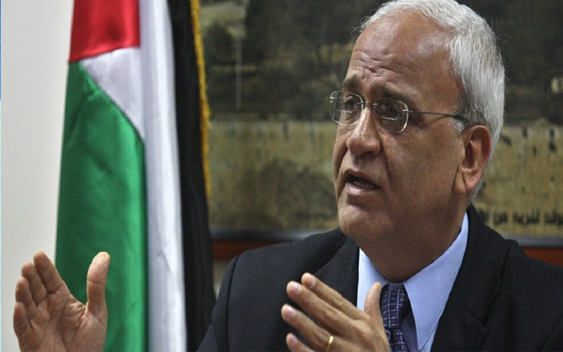 عريقات يطالب القمة العربية بقطع العلاقات