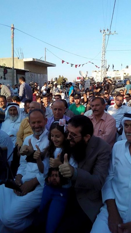 جنين تحفتي بخضر عدنان والاسير المحرر