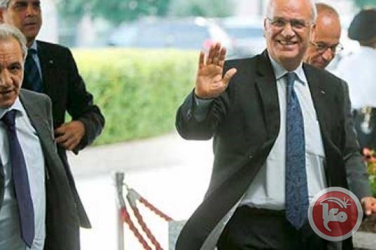 عريقات ينفي ان يكون جون كيري