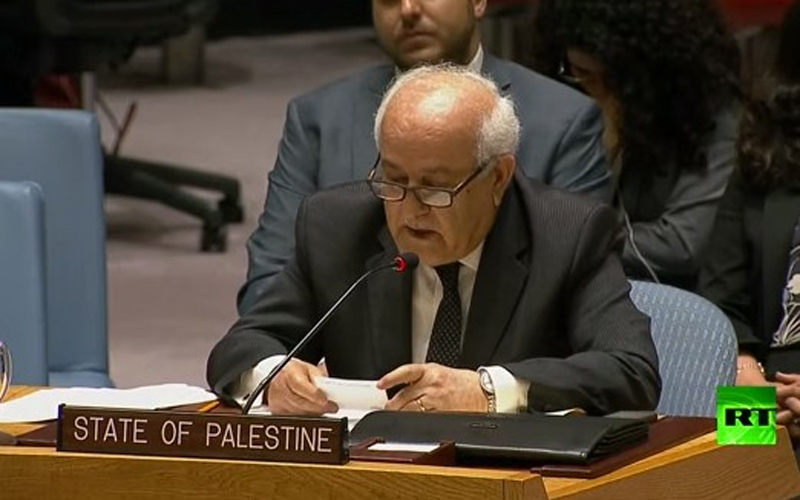 بالفيديو .. لماذا بكى مندوب فلسطين