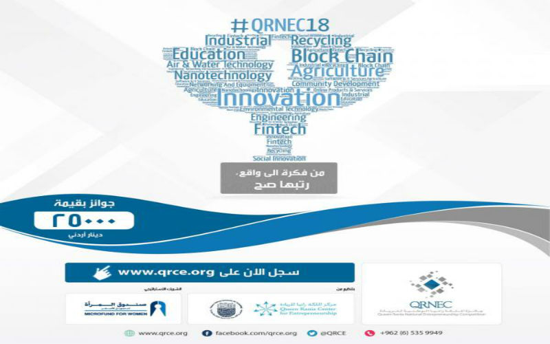 بدء التسجيل لجائزة الملكة رانيا الوطنية