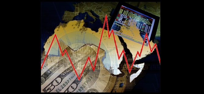 تراجع مؤشرات تسع بورصات عربية وارتفاع