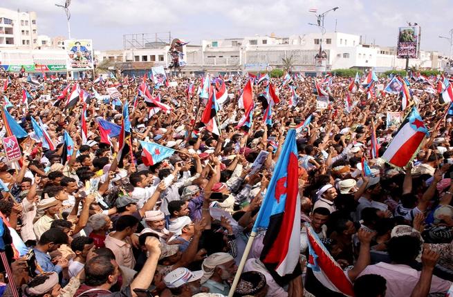 تظاهرة حاشدة في عدن للمطالبة بالاستقلال