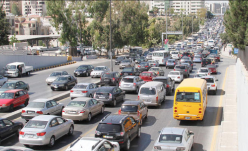 مليون و400 الف مركبة تدخل الى