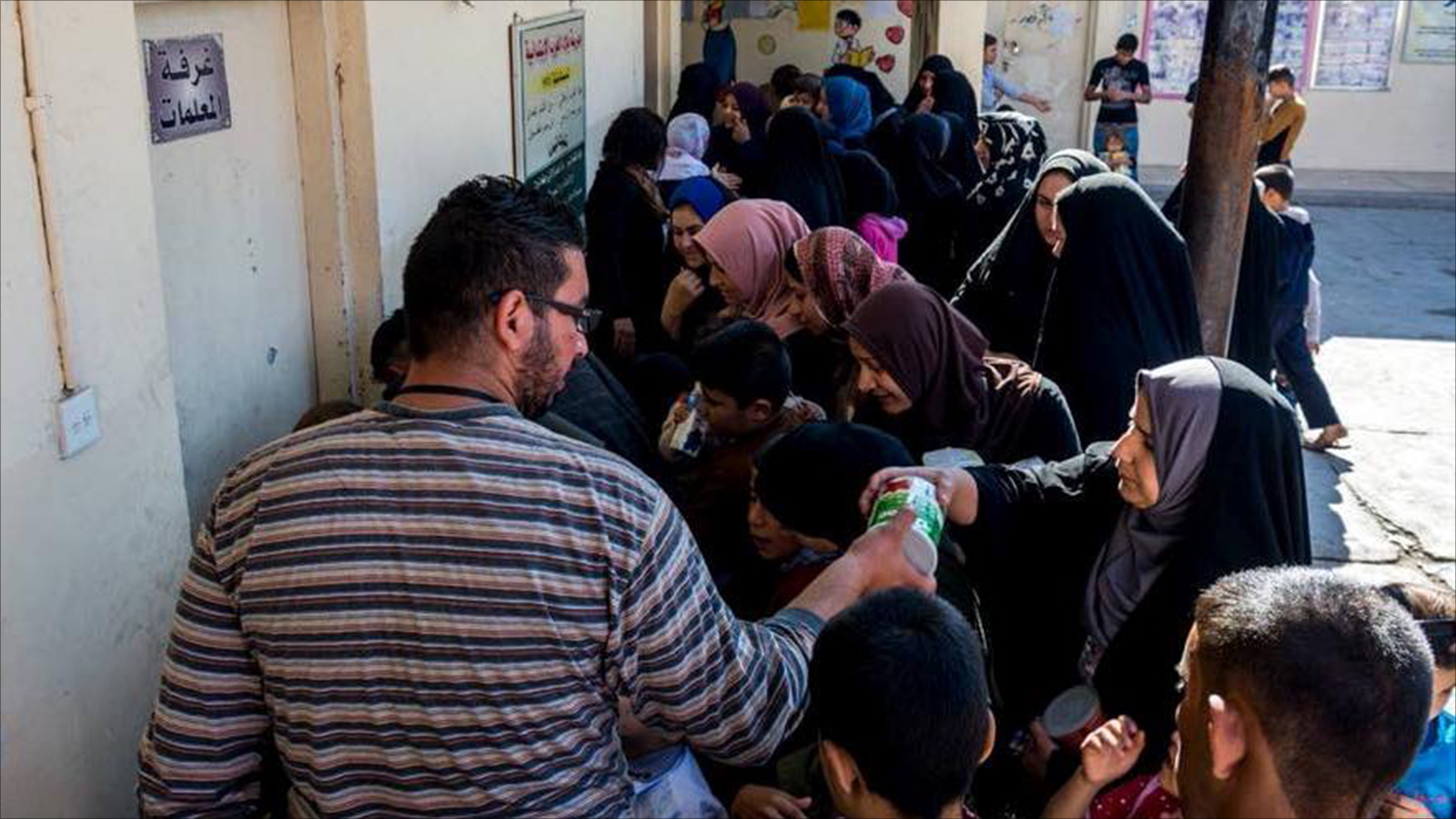 بابل تمنع دخول نازحي الأنبار فوق