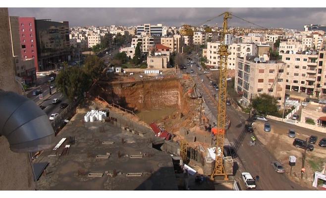 اغلاق شارع قرب الدوار السابع بسبب