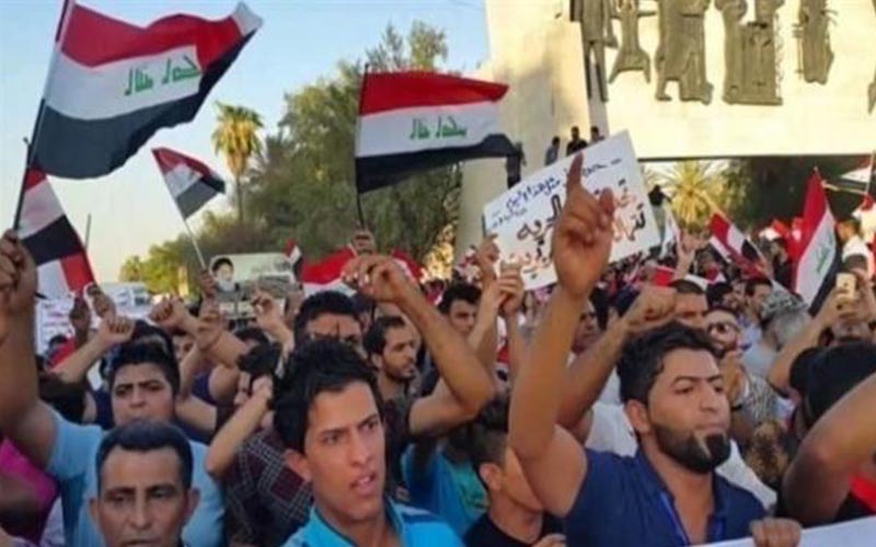 العراق .. قتيل بتظاهرة أمام مقر