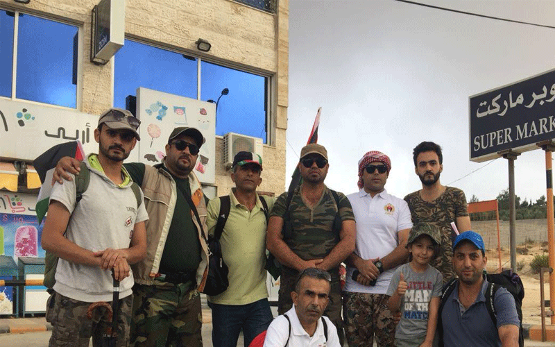 بالصور.. .الدكتور القطامين ورفاقه يصافحون العاصمة