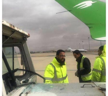 طائرة عراقية تتعرض لحادث بالأردن