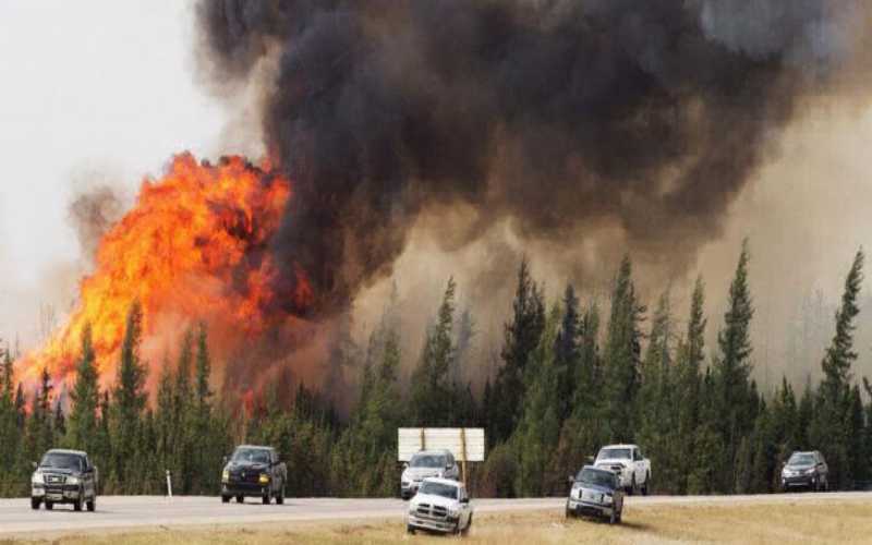 نطاق حريق كولورادو الأمريكية يزيد بمعدل