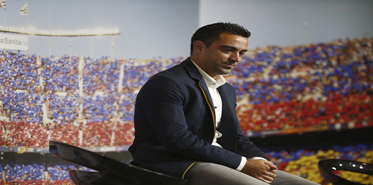 تشافي واثق من فوز برشلونة في