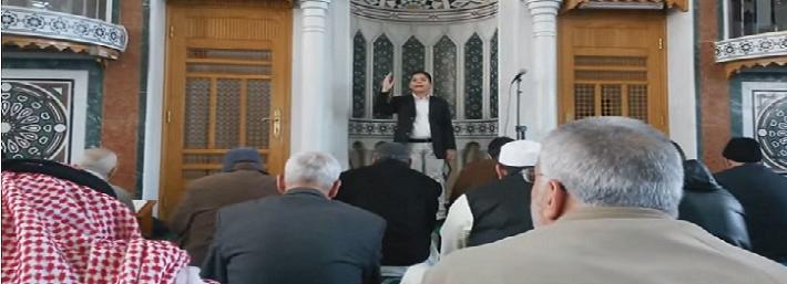 خطبة لطفل بأحد مساجد الأردن بذكرى
