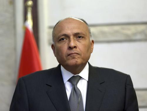 وزير الخارجية المصري في عمان