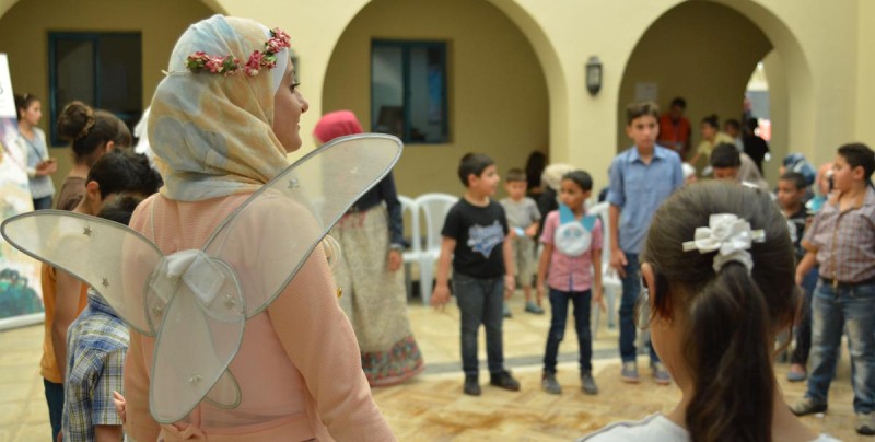 فعالية تهدف الى تقوية تعبير الأطفال