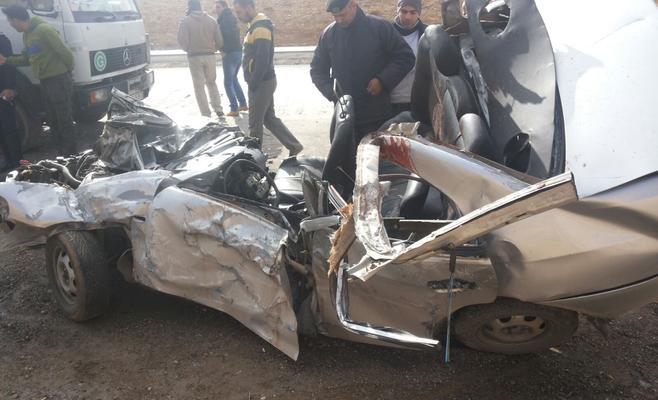 27 وفاة و1088 إصابة بحوادث سير