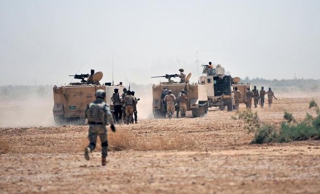 الجيش العراقي ينفذ عملية عسكرية لاستعادة
