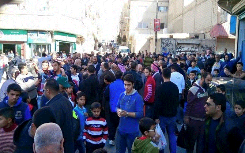بالفيديو.. مسيرة حاشدة في الزرقاء ومطالبات