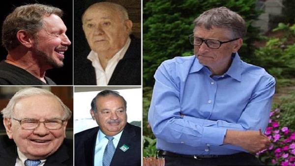 لائحة أميركية بأسماء وثروات أغنى 45