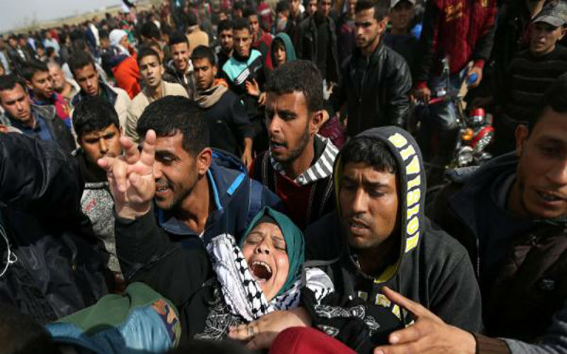 فلسطين تحمل امريكا مسؤولية وحشية اسرائيل