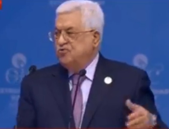 عباس محذرا أمريكا و اسرائيل :