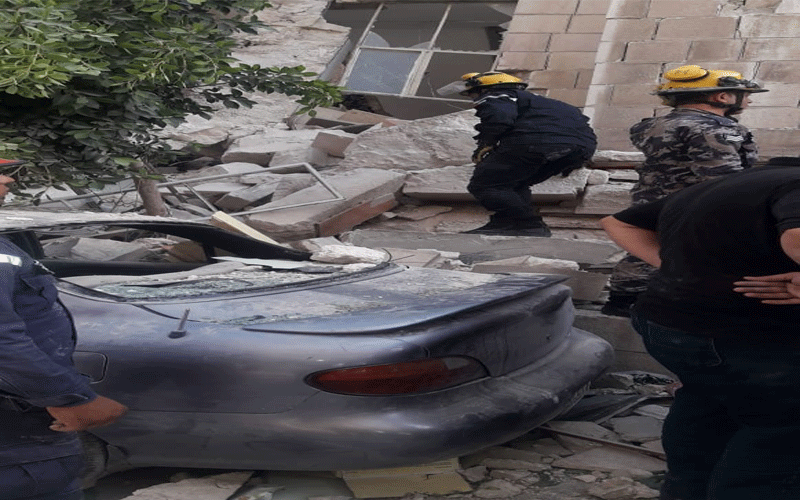 رئيس بلدية الزرقاء عن المبنى المنهار