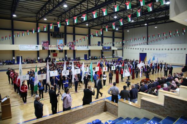 انطلاق الدورة الرياضية الجامعية الشتوية الـ
