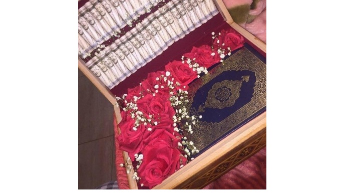 شاهد بالصور .. عريس اردني يشعل