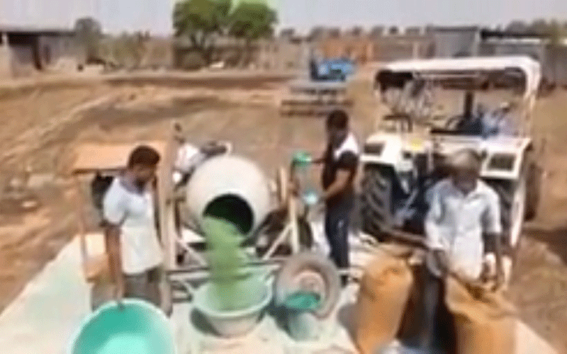 ما قصة الفريكة المطلية بالدهان الاخضر