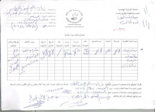 الغذاء والدواء تضبط 93 تنكة زيت