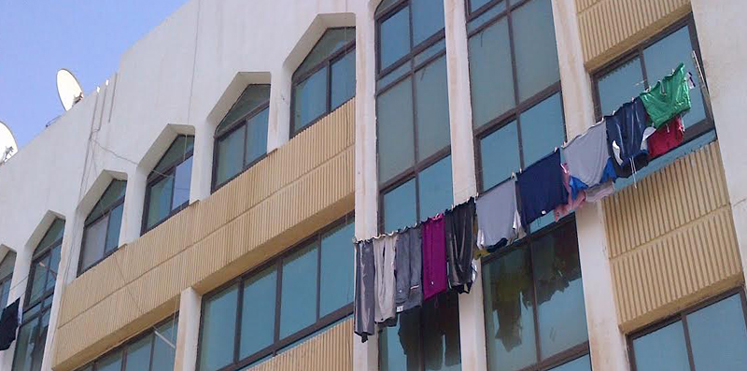 “نشر الغسيل في البلكونات” سيكلفك مالا