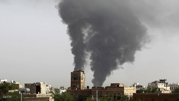 غارات للتحالف على مواقع قياديين حوثيين