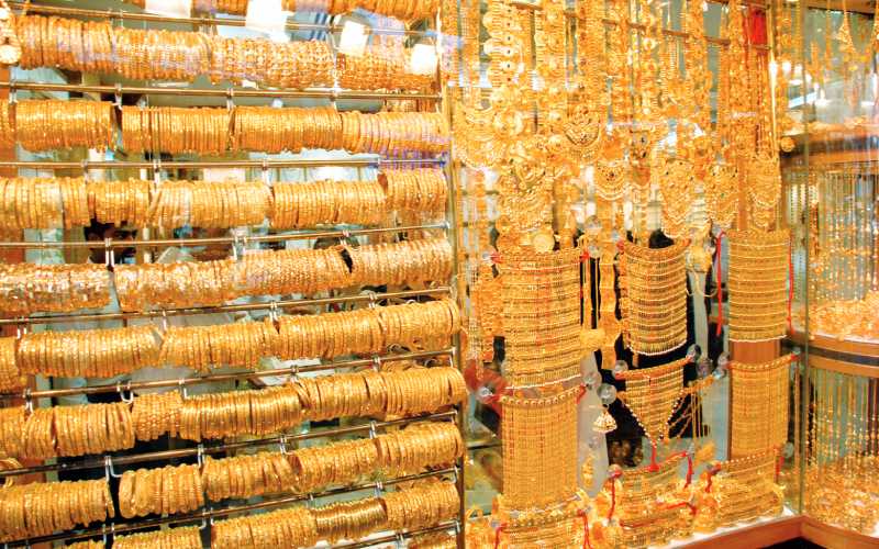 انخفاض اسعار الذهب عالميا
