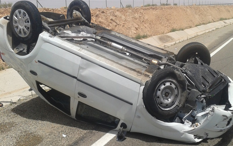 4 إصابات بتدهور مركبة في رحاب