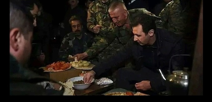 الأسد يجذب الشباب للتجنيد بوجبة ساخنة