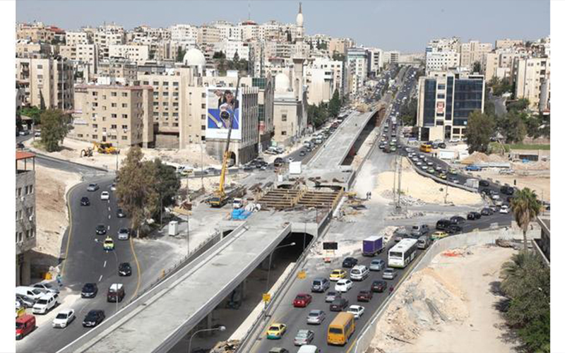 إنجاز 75% من مشروع نفق الصحافة