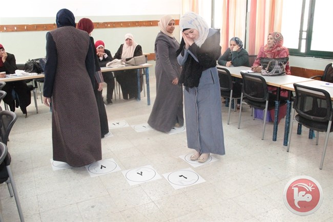 تربية قلقيلية تنفذ دورات تدريبية حول